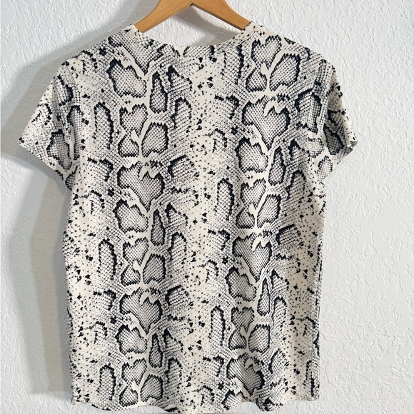 Pam & Gela Python Snake Print 100% Cotton Shirt - Picture 4 of 7